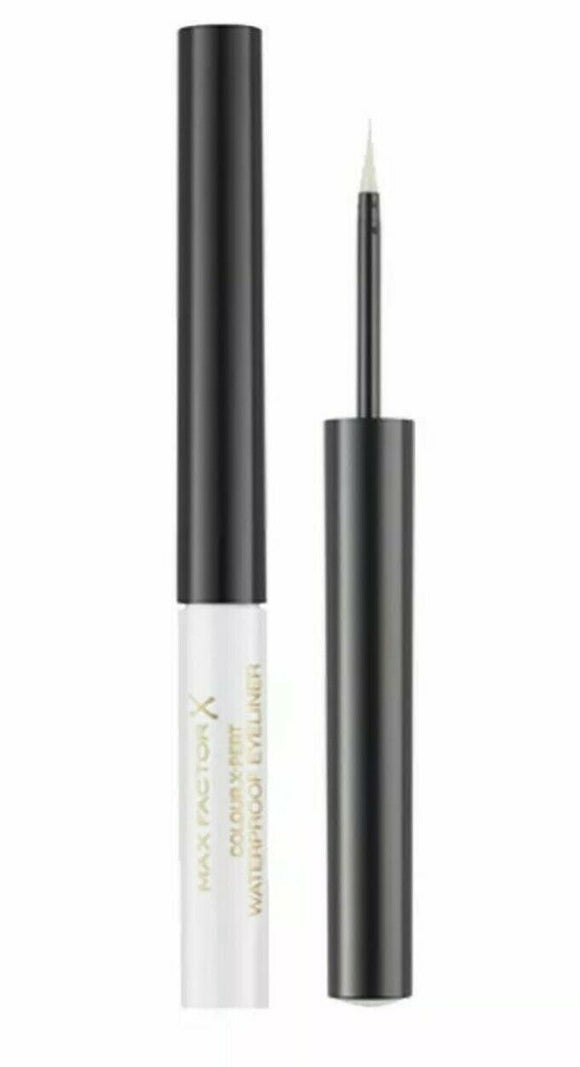 Max Factor Colour X-pert Waterproof Eyeliner  Pen - 00 Metallic White
