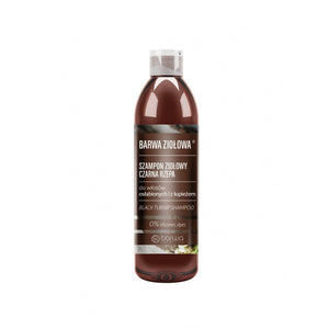 Barwa Herbal Black Turnip Shampoo for Delicate and Thin Hair 0% Dyes 250ml
