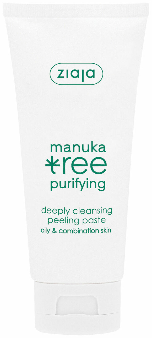 Ziaja Manuka Tree Deeply Cleansing Peeling Paste for Oily Skin 75ml