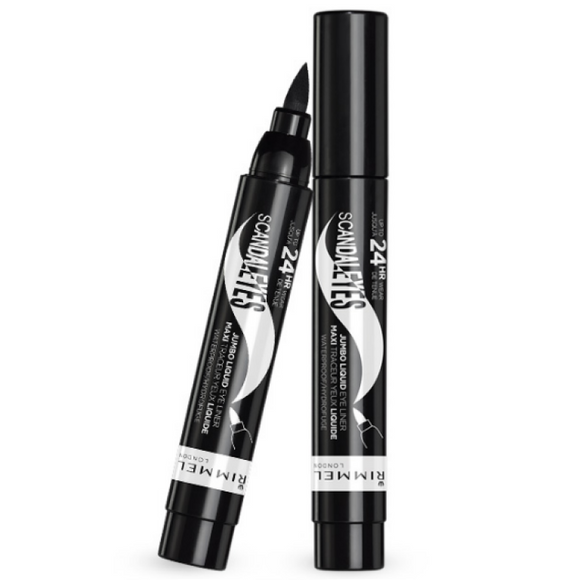 Rimmel Scandaleyes Jumbo Waterproof Liquid Eyeliner Black 3ml