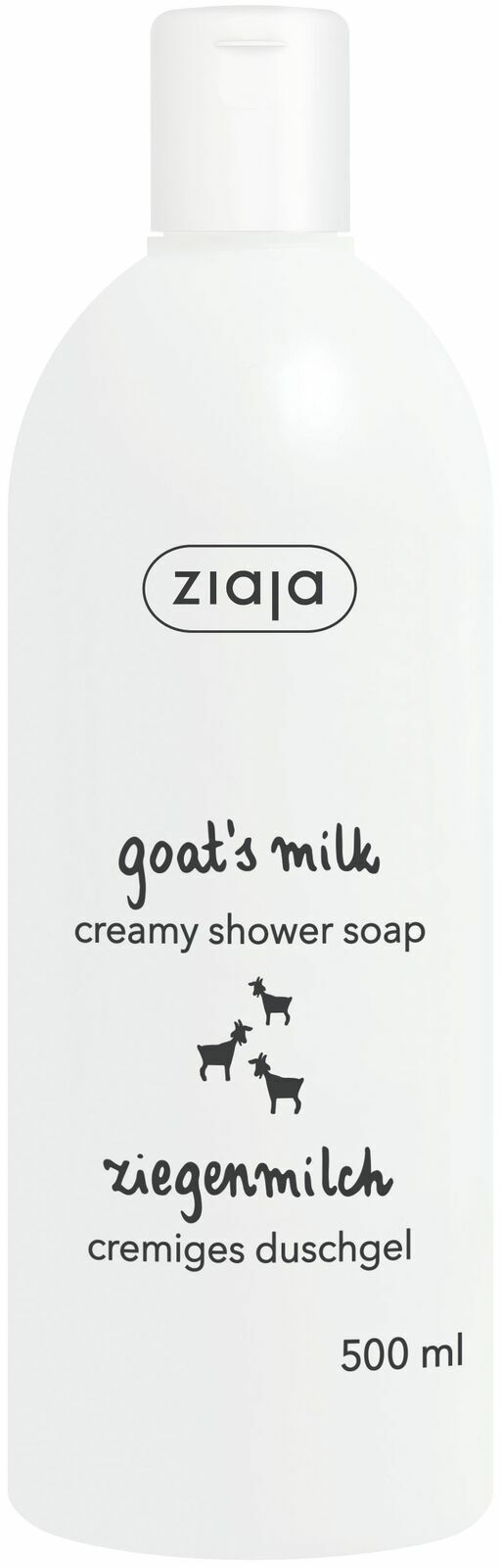 Ziaja Goat's Milk Creamy Shower Soap - Intensely Moisturising 500ml