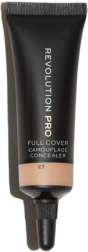 Revolution Pro Full Cover Camouflage Concealer C7 Light Medium Skin Tones 8.5ml