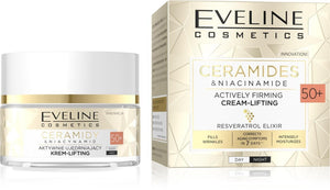 Eveline Ceramides & Niacinamide Firming Face Cream - Lifting Day/Night 50+ 50ml