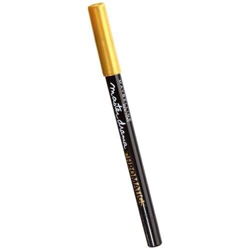 Maybelline Masterdrama Chromatics Khol Eye Liner Pencil - Vibrant Gold