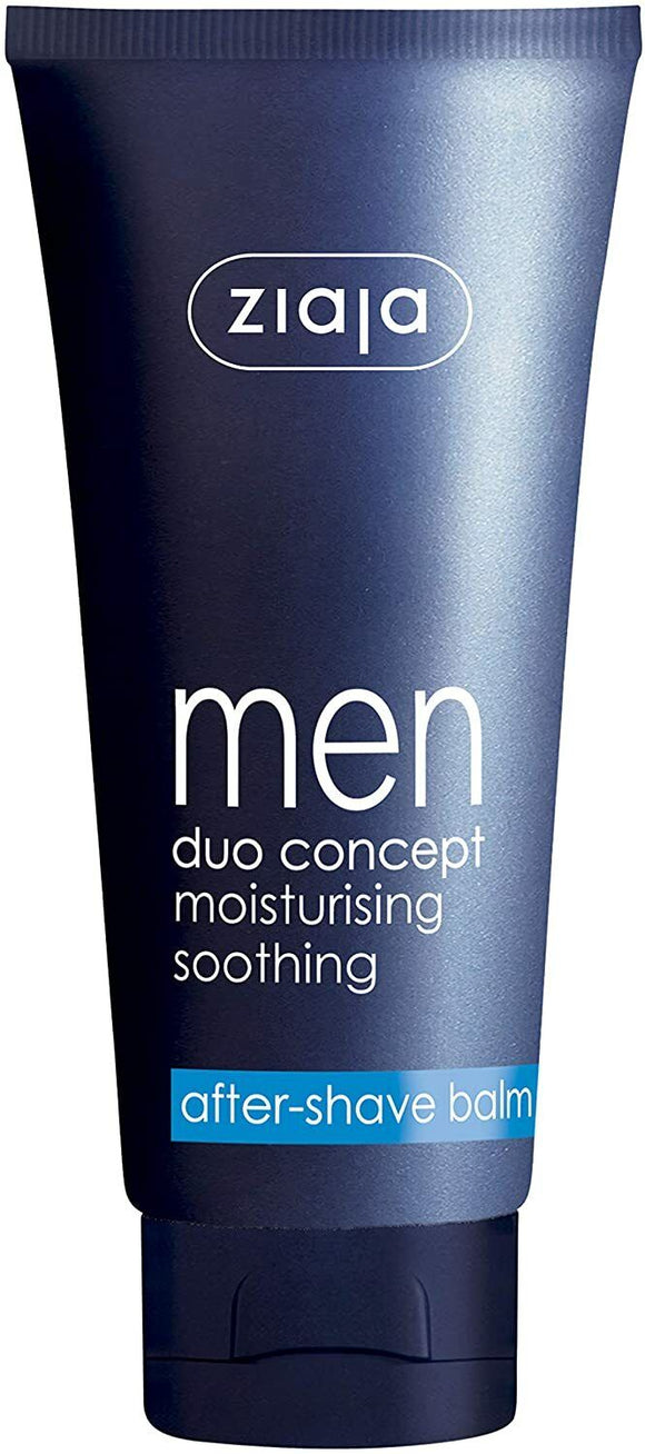 Ziaja MEN Duo Concept Moisturising Soothing Aftershave Balm 75ml