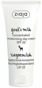 Ziaja Goat's Milk Concentrated Moisturising Day Cream Dry Skin SPF20 50ml