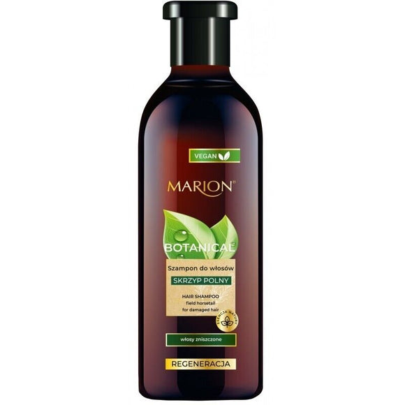 Marion Botanical Regenerating Horsetail Shampoo for Damaged Hair Vegan 400ml