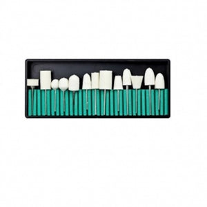 Nail Cutters Drill Bits High Gloss Polishing Set Manicure & Pedicure 13 Pcs Kit