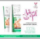 Eveline Express Delicate Hair Removal Cream Aloe Vera for Armpits & Bikini 125ml