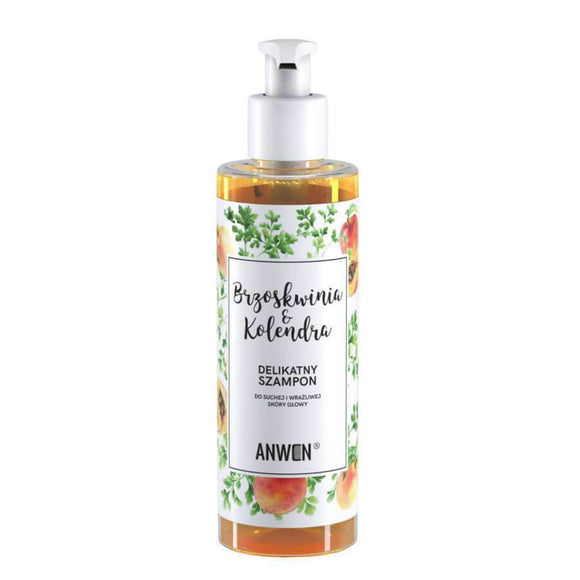 Anwen Peach & Colander Gentle Shampoo for Dry & Sensitive Scalp 200ml