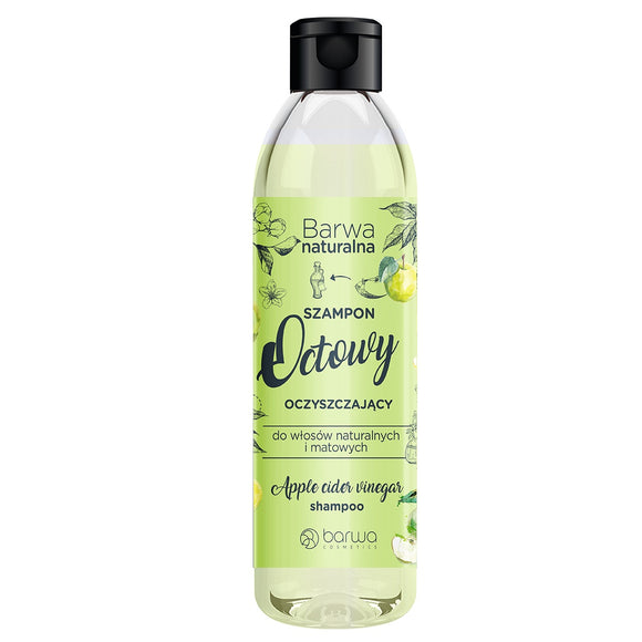 Barwa Natural Series Purifying Apple Cider Vinegar Shampoo 300ml