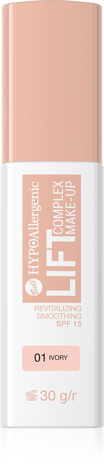 Bell Hypoallergenic Lift Complex Makeup Foundation 01 Ivory SPF15 30g
