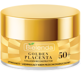 Bielenda Golden Placenta Collagen Reconstructor Lifting & Firming Anti Wrinkle Face Cream 50+ Day/Night 50ml