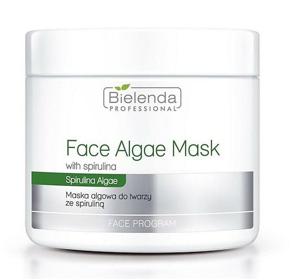 Bielenda Professional Face Algae Mask with Spirulina for Dull Skin 190g