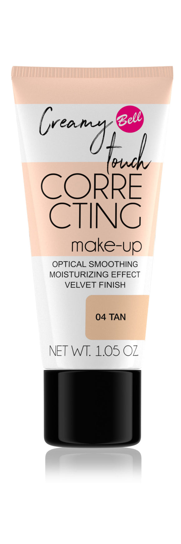 Bell Creamy Touch! Correcting Skin Imperfection Make Up Foundation 04 Tan 30g