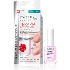 Eveline Nail Therapy for Damaged Nails Rebuild & Repair Nail Conditioner 12ml