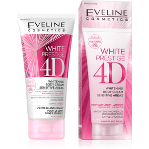 Eveline White Prestige 4D Whitening Body Cream Sensitive Areas 100ml