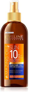 Eveline Amazing Oils Sun Care Oil with Tanning Accelerator SPF10 150ml
