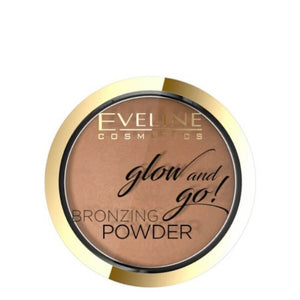 Eveline Cosmetics Glow&Go Bronzing Powder Baked Highlighter 02 Jamaica Bay 8.5g