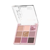 Eveline Look Up Let's Try! 9 Color Eyeshadow Palette of Pink & Beige Shades
