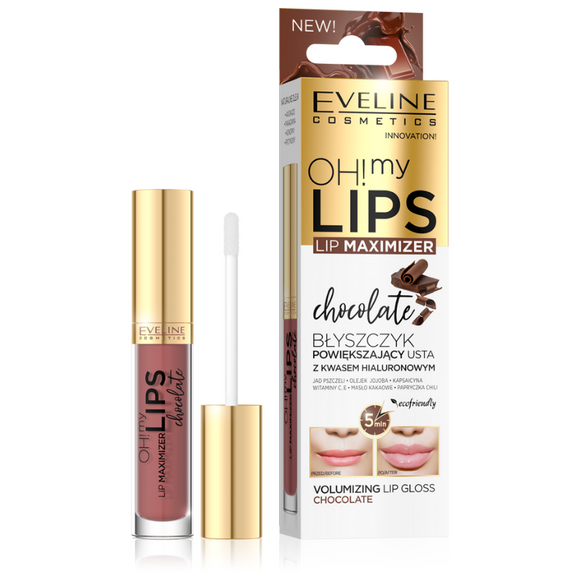 Eveline Oh! My Lips! Lip Maximizer Voluminazing Lipgloss Chocolate 4.5ml