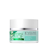 Eveline Organic Aloe + Collagen Moisturizing & Mattifying Face Gel for Normal and Combination Skin 50ml