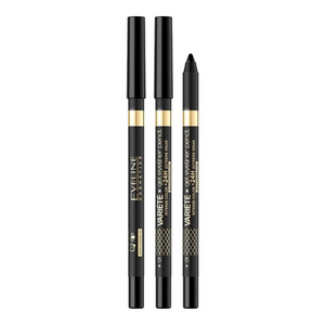 Eveline Variete Gel Eyeliner Pencil Waterproof 24h Extreme Wear - 01 Black