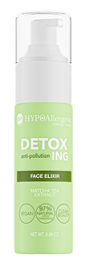 Bell Hypoallergenic Detoxing Face Elixir Antioxidant Under Makeup Serum with  with Matcha Tea Extract Anti - Pollution & Vegan 25g