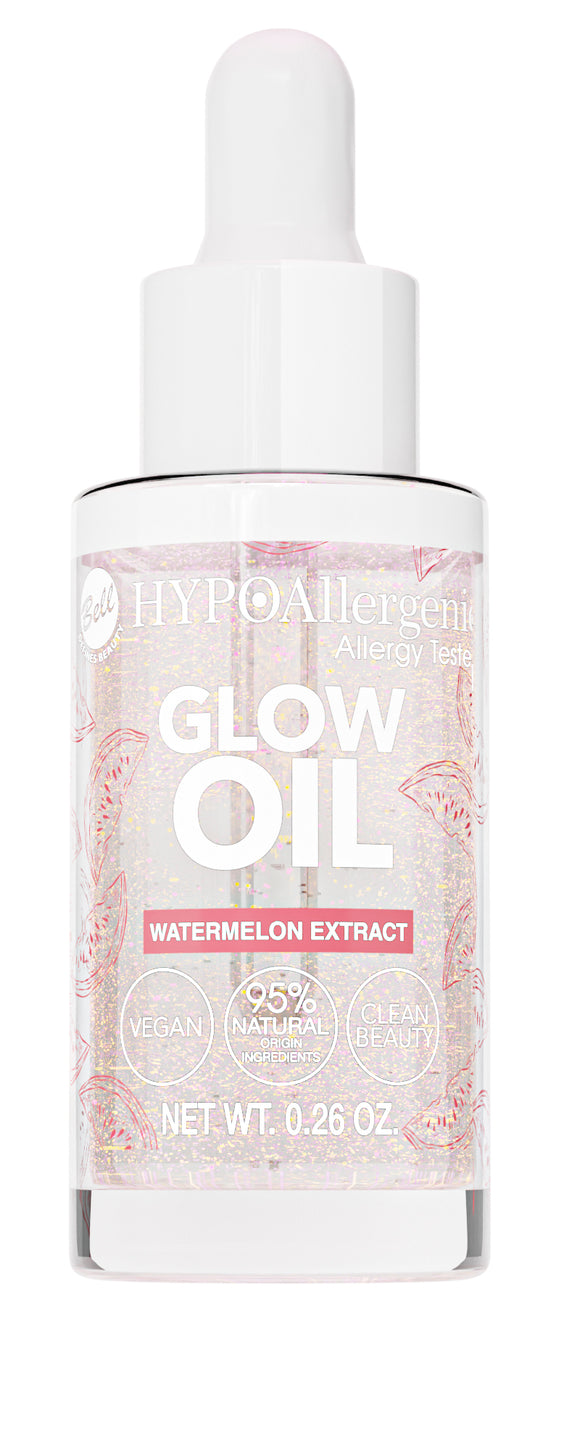 Bell HYPOAllergenic Glow Oil Face Elixir & Makeup Base Vegan & Allergy Tested 8g