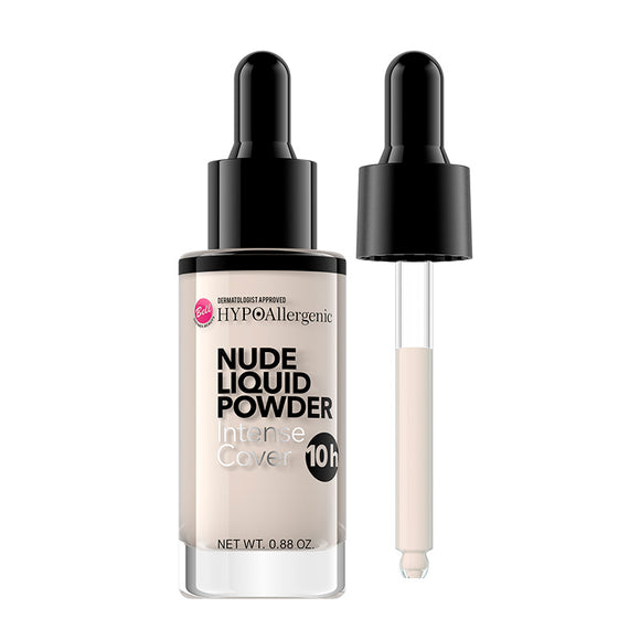 Bell Hypoallergenic Nude Liquid Powder Intense Cover 02 Light Beige 25g