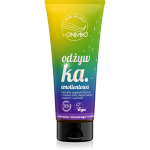 OnlyBio Hair Balance Emollient Hair Conditioner Natural Vegan Formula 200ml