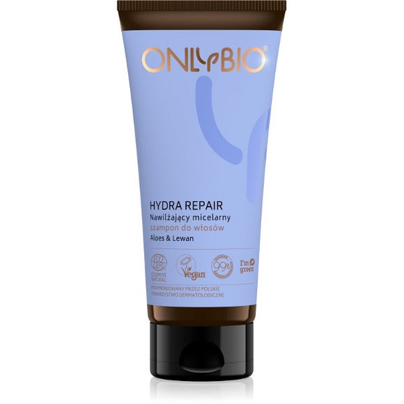 OnlyBio Hydra Repair Micellar Moisturising Shampoo for Dry & Damaged Hair 200ml