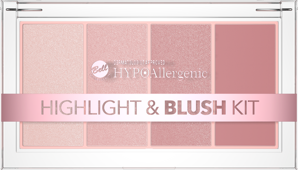 Bell Hypoallergenic Face Highlight & Blush Kit