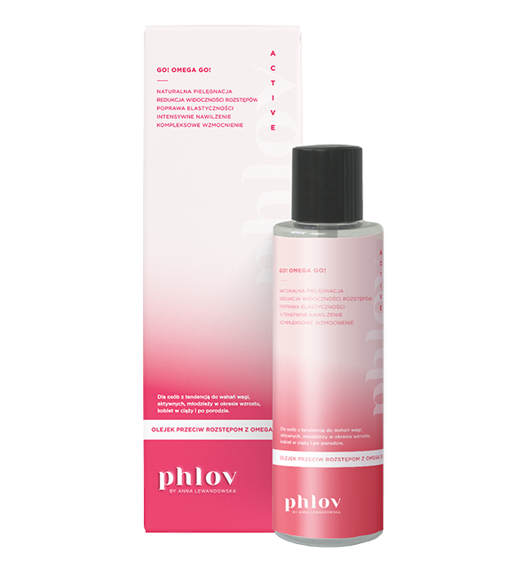 Phlov Go! Omega Go! Body Oil Against Stretches with Omega 3-6-9 150ml