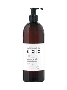 Ziaja Baltic Home Spa Anti-Cellulite Firming Massage Oil Fit Mango 490ml