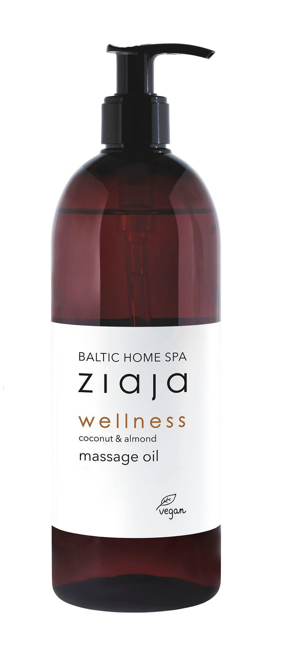 Ziaja Baltic Home Spa Wellness Coconut & Almond Massage Oil 490ml