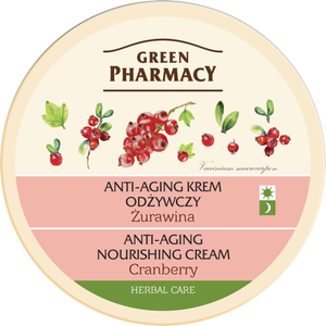 Green Pharmacy Anti-Aging Nourishing Face Cream with Cranberry Sensitive Skin 150ml