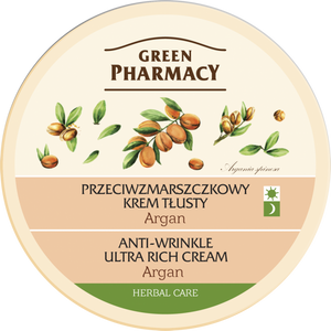 Green Pharmacy Anti-Wrinkle Ultra Rich Face Cream with Argan Dry Skin 150ml
