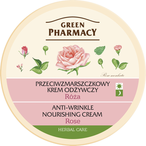 Green Pharmacy Anti-Wrinkle Vanishing Face Cream with Rose Damaged Skin 150ml