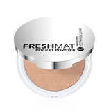 Bell Hypoallergenic Fresh Mat Pocket Face Powder with Mirror Lid 04 Tanned