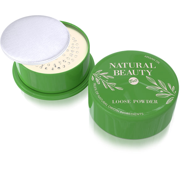 Bell Natural Beauty Loose Mattifying Face Powder with Argan Oil 6g