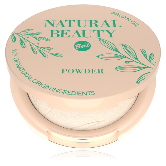Bell Natural Beauty Covering Pressed Face Powder with Argan Oil 9g