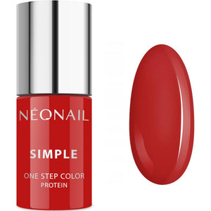 Neonail Simple One Step Color Protein UV Hybrid Nail Polish Adorable 8126-7 7.2g