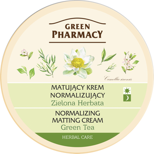 Green Pharmacy Normalizing Mattifying Face Cream with Green Tea Oily & Combination Skin 150ml