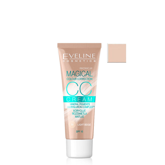 Eveline Cosmetics Magical Colour Correction CC Cream 51 Natural SPF15 30ml