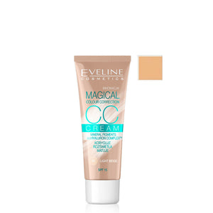 Eveline Cosmetics Magical Colour Correction CC Cream 50 Light Beige SPF15 30ml