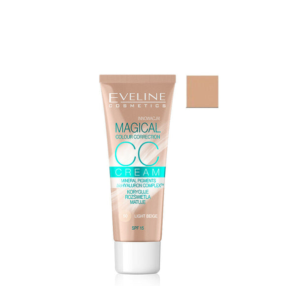 Eveline Cosmetics Magical Colour Correction CC Cream 53 Beige SPF15 30ml