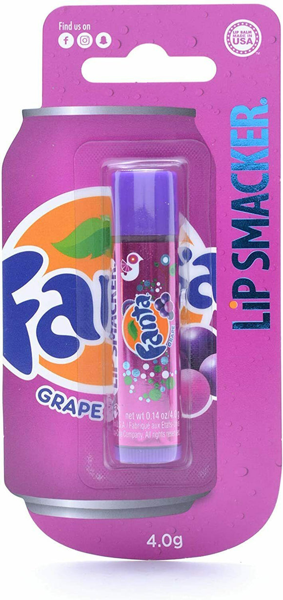 Lip Smacker Fanta Grape Lip Balm Best Flavour Forever Sweet Gift 4g