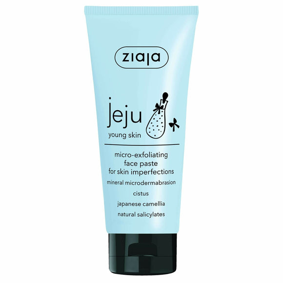 Ziaja Jeju Young Skin Micro - Exfoliating Face Paste for Skin Imperfections 75ml