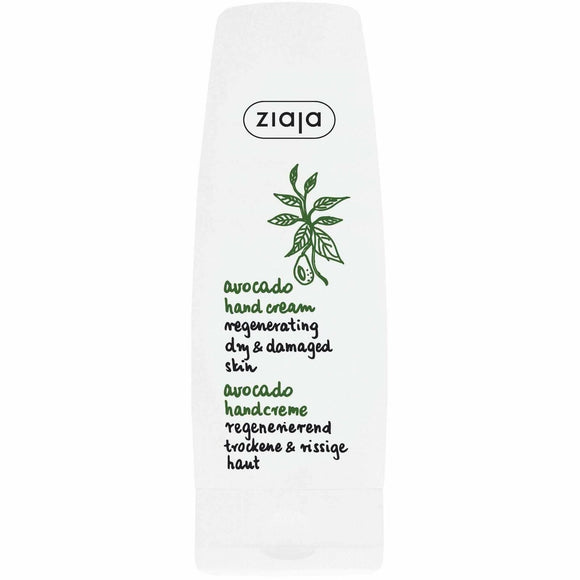Ziaja Avocado Hand Cream Regenerating Dry & Damaged Skin 80ml